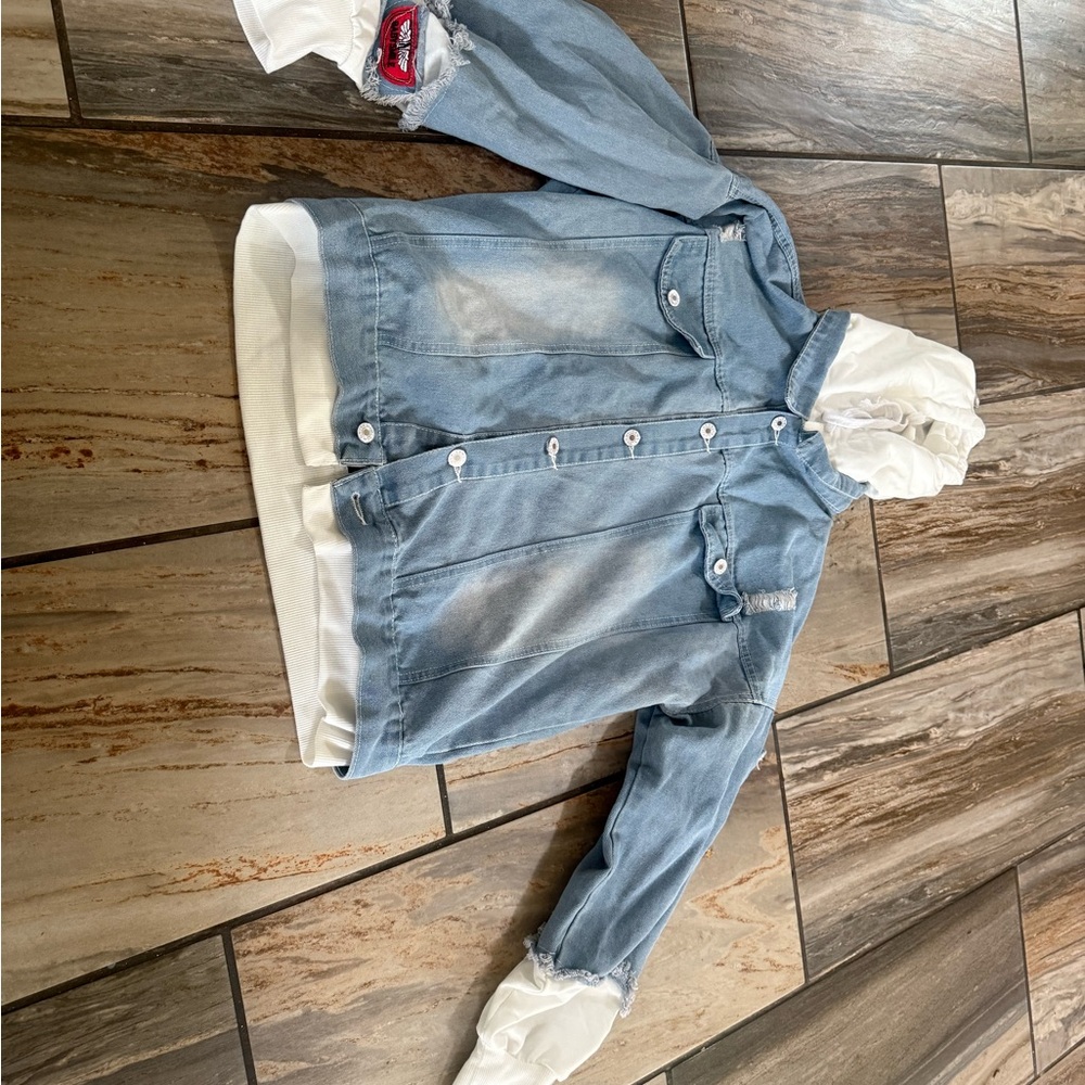 Baby Phat Denim Jacket with Red Patch